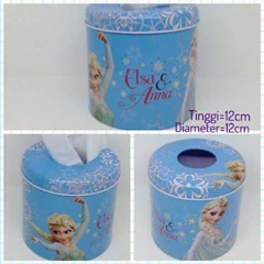 tempat tissue bundar frozen