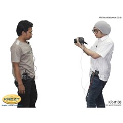 krezt kr-m100 - wireless microphones for handycam / dslr camera