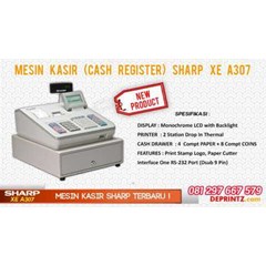 mesin kasir sharp xe a307