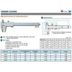 niigata seiki vernier calipers ( vc series)