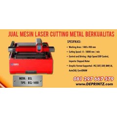 mesin laser cutting metal bsl 1490