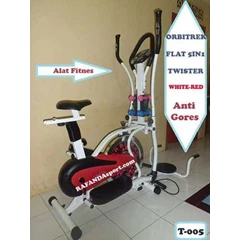 orbitrek flat 5in1 anti gores ( red-white t-005)
