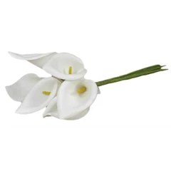 bunga lily imitasi terbuat dari sponeva
