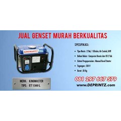 genset kingmaster et 1300 l