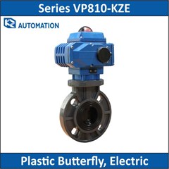 kz automation - series vp810-kze - plastic butterfly, electric