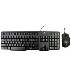 keyboard mouse logitech mk100 combo ( komputer bintaro, pondok indah, rempoa, ciputat, lebak bulus, pondok pinang, rs fatmawati jakarta selatan)