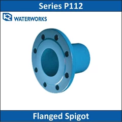kz waterworks - series p112 - flanged spigot