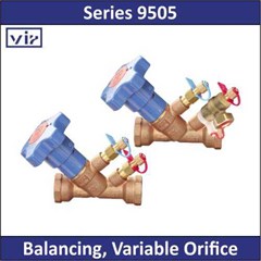vir - series 9505 - balancing, variable orifice