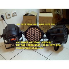 lampu panggung par64 54 led rgb warna warni