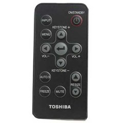 remote control projector proyektor toshiba tdp s21