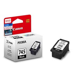 canon pg-745 black ink cartridge tinta canon mg2470 mg2570 ip2870 ip2872 ( key word lampung) ( komputer bintaro, pondok indah, rempoa, ciputat, lebak bulus, pondok pinang, rs fatmawati jakarta selatan)