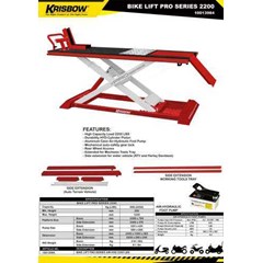 bike lift pro series air-hyd 2200lbs / 998kg ( 10013984)