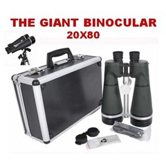 the giant binocular / binocular raksasa 20x80