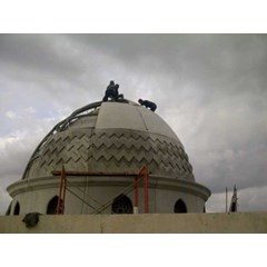 kubah grc diameter 7m