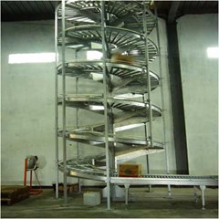 spiral roller conveyor
