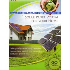 solar panel ( listrik matahari )
