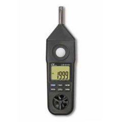 lutron lm-8102 sound level meter + anemometer + hygrometer + light meter + thermometer ( 5 in 1 meter) | hub: 081318990169 / 0217356599
