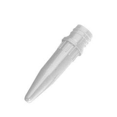 self standing screw cap microcentrifuge tubes without caps, conical bottom, 1.5 ml, clear pp, sterile cat. no. st-150-ss-c-s