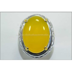 elegant yellow chalcedony, mulus + bersih - rch 030