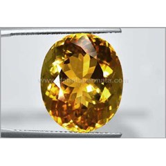 elegant hot metalik golden citrine kristal mulus - bct 008