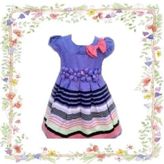 baju anak salur biru - 1816