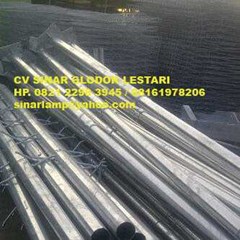 tiang lampu jalan dan tiang pju solar cell