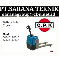 opk battery pallet truck - hand pallet pt sarana teknik