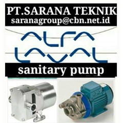 distributor alfa laval pump sanitary pump pt. sarana for food & beverages
