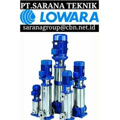 lowara pump submersible & centrifugal pump pt, sarana teknik