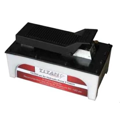 15925 5 quart titan air hydraulic pump- polyethylene reservoir