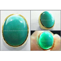 batu bacan doko, fresh bluish green jumbo - rbn 012