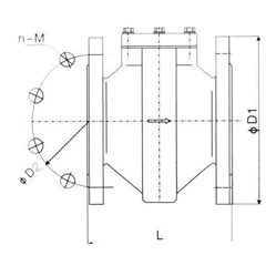 bulkstrain - bulk water strainer flange type