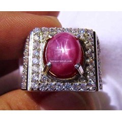 cincin batu ruby star ( code : rb0172 )