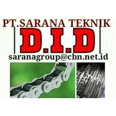 did roller chain pt sarana teknik sell : did roller chain standard ansi rs 35 up rs 240 - made in japan