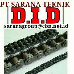 did roller chain pt sarana teknik did roller chains standard ansi rs 35 up rs 240 - made in japan