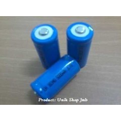 baterai rechangable type lh 16340 5000mah 3.7 v
