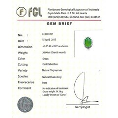 natural green chalcedony, mulus - rch 039