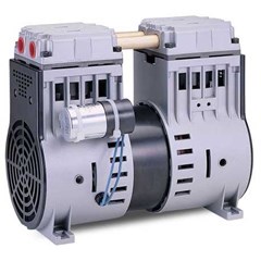 dp oil-less piston compressor