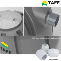 taff septic tank bio ramah lingkungan rb 1200