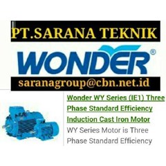 wonder electric ac motor pt sarana teknik jual wonders ac foot mounted and flange 50 hz