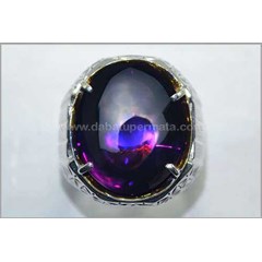 elegant top kecubung kalimantan, crystal mulus - at 060