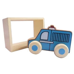 mainan kayu ambulan