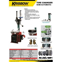 tyre changer pro 1-arm 12-26in 370w 10042398 semi automatic
