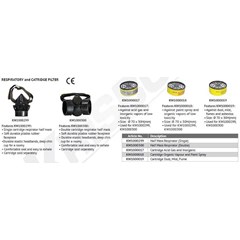 respiratory ( masker) and catridge filter