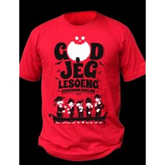 kaos reguler , desain 