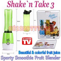alat blender jus buah shake n take original full color