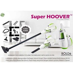 vacuum cleaner bolde penghisap debu super hover with hepa filter