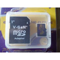 micro sd vgen 2gb with adapter - garansi seumur hidup