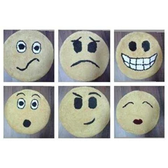 keset emoticon karakter termurah di bali unique carpet