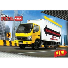 truk box alumunium mitsubishi